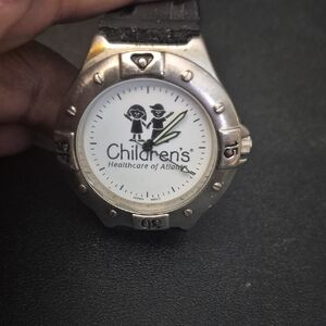 Silver Promotional Watch - White Dial